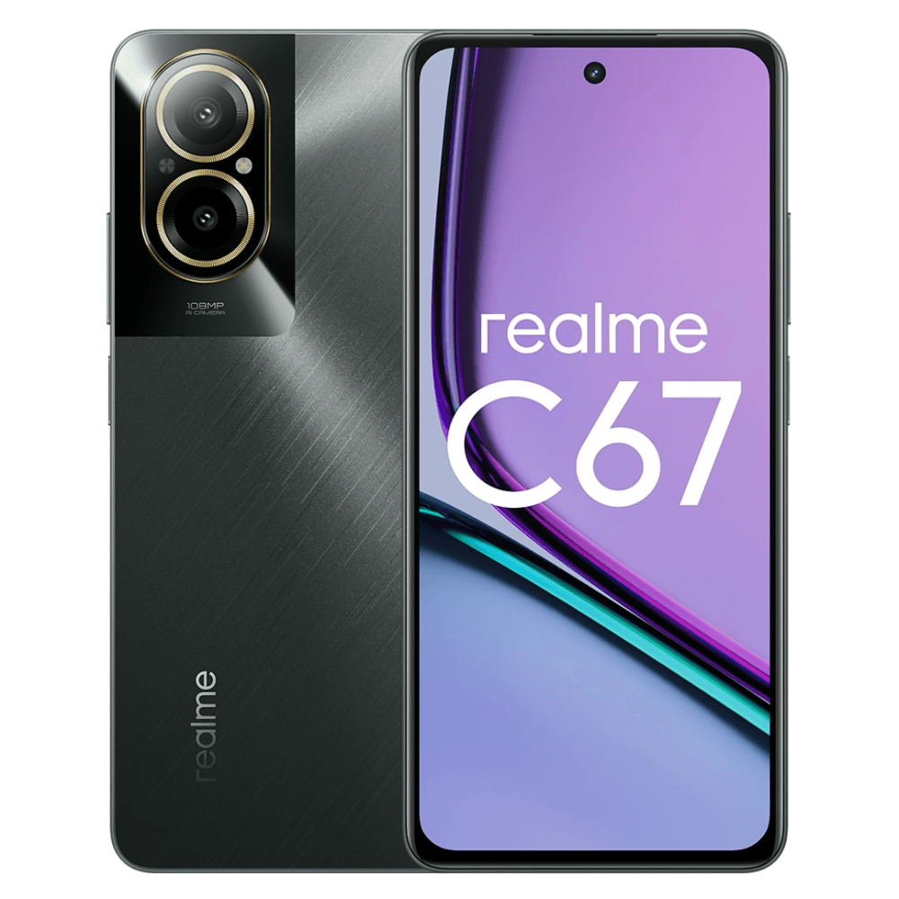 СМАРТФОН REALME RMX3890 (realme C67) 8+256 ГБ ЦВЕТ: ЧЕРНЫЙ КАМЕНЬ (BLACK)